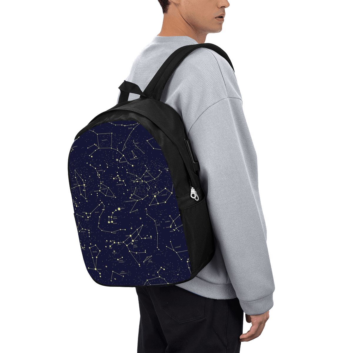 Travel Bags - Langit Malam Bintang Langit Emas Ransel