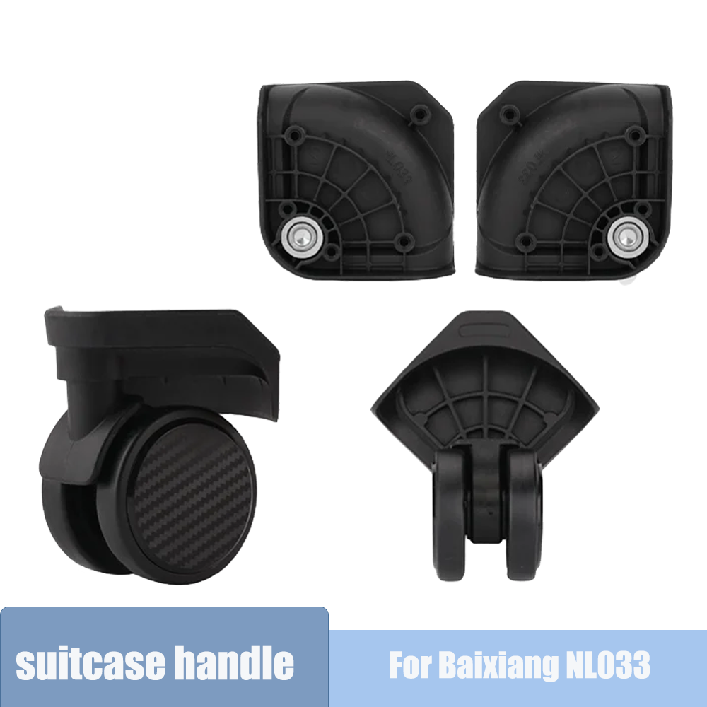 Silent Replacement Luggage Wheels - Pengganti Kit Roda Putar Baixiang NL033