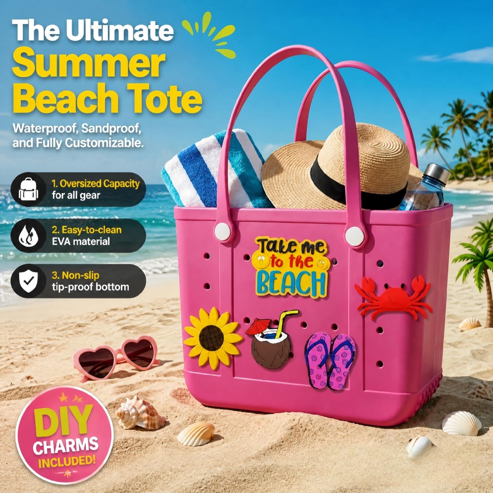 Handbags - Tas Pantai Karet Ukuran Besar untuk