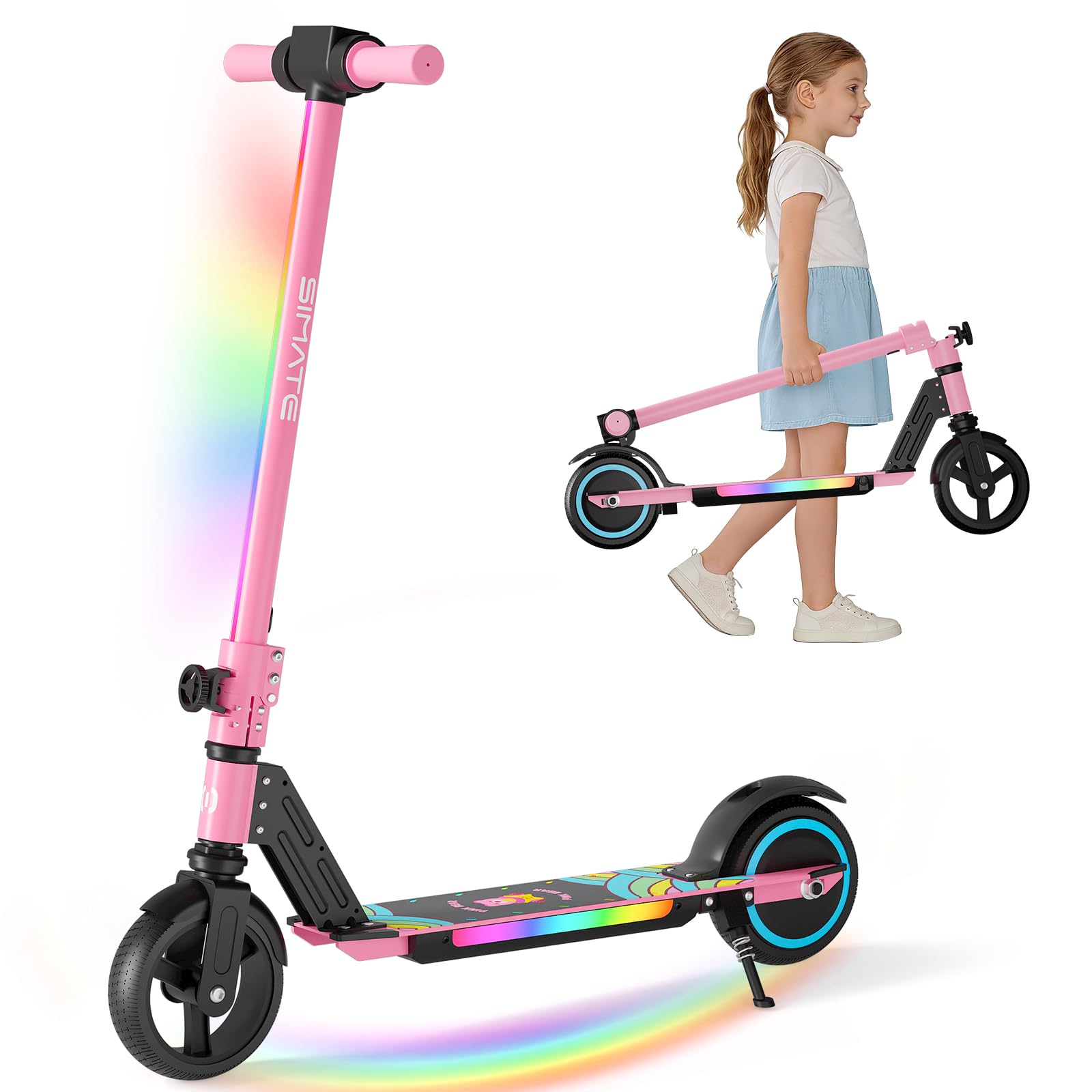 Kids Ride On Suitcase Scooter - Skuter Listrik SIMATE untuk Anak Usia