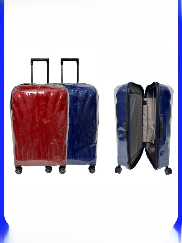 Luggage Protective Cover Transparent - Penutup Pelindung Transparan untuk Pegangan Koper