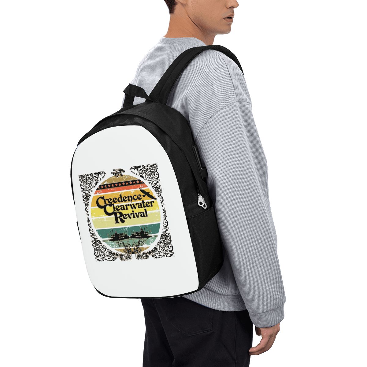 Travel Bags - Creedence Clearwater Revival Riverboats Backpack Tas