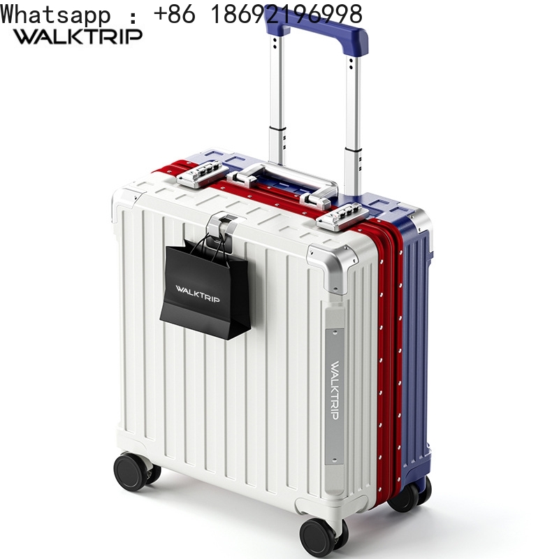 Aluminum Frame Carry On Luggage - Koper 18 inci, Tas Jinjing, Koper