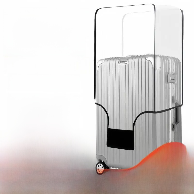 Luggage Protective Cover Transparent - Sarung Pelindung Koper Transparan Tahan Air