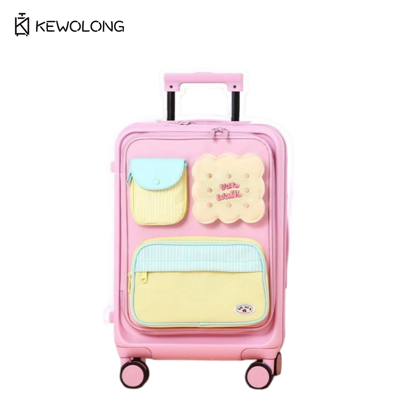 Spinner Wheel Rolling Suitcase 20 Inch - Koper Spinner 20 Inch dengan Bukaan