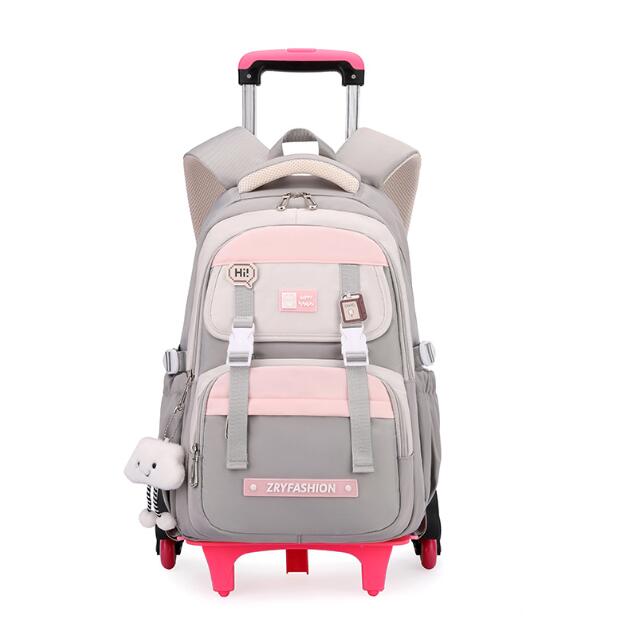 Foldable Rolling Luggage Bag - Tas Ransel Travel Rolling Luggage untuk