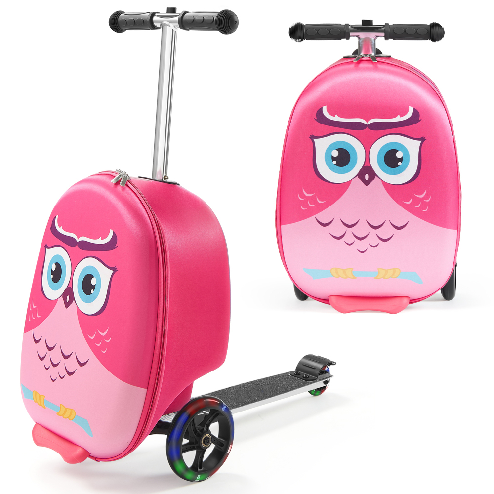 Kids Ride On Suitcase Scooter - Tas Koper Skuter Anak 20 Inch,