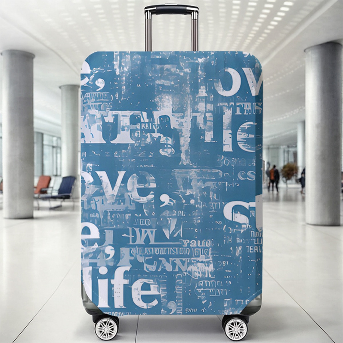 Pelindung Penutup Bagasi Elast - Waterproof Suitcase Cover Protector ulasan dan harga