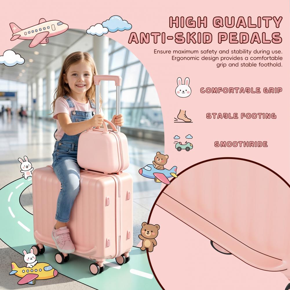 Koper Anak 20 Inch, Dapat Dili - Kids Ride On Suitcase Scooter ulasan dan harga