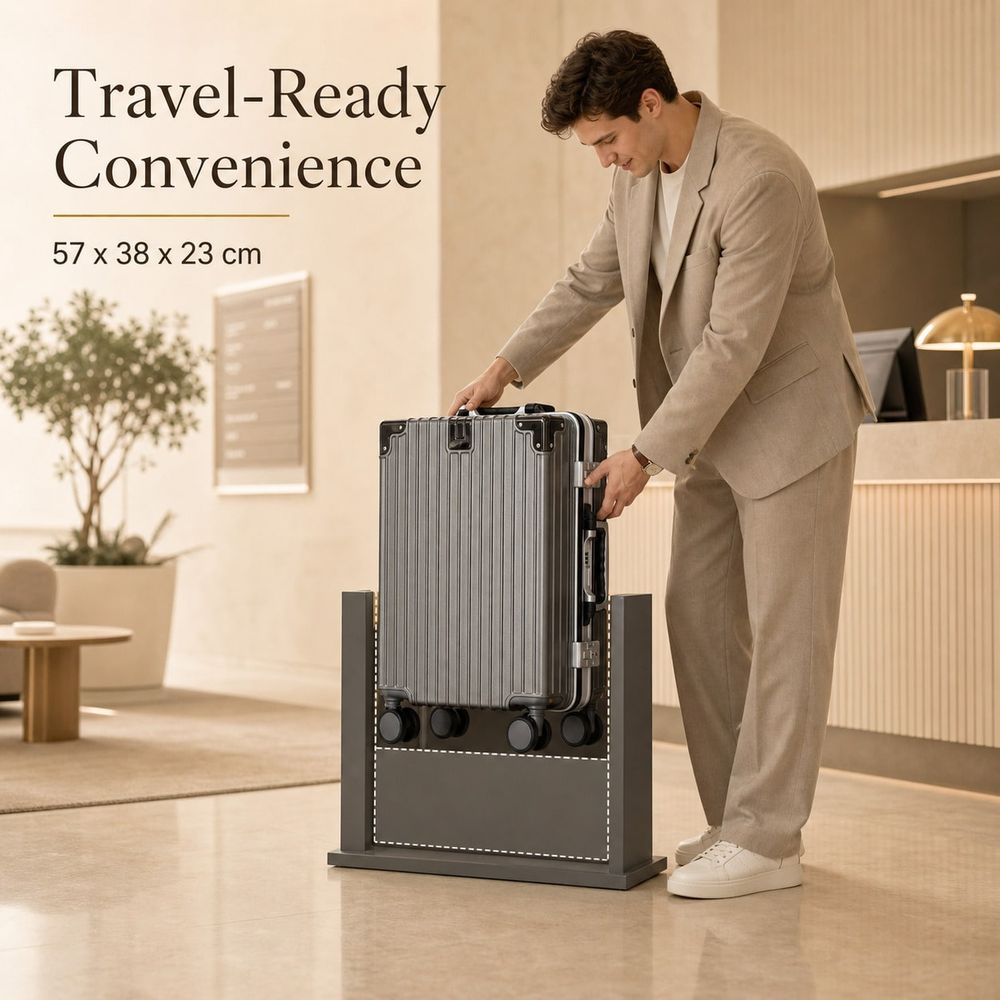 Koper Carry On yang Disetujui  - Aluminum Frame Carry On Luggage ulasan dan harga