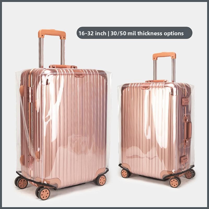 Penutup Pelindung Transparan u - Luggage Protective Cover Transparent ulasan dan harga