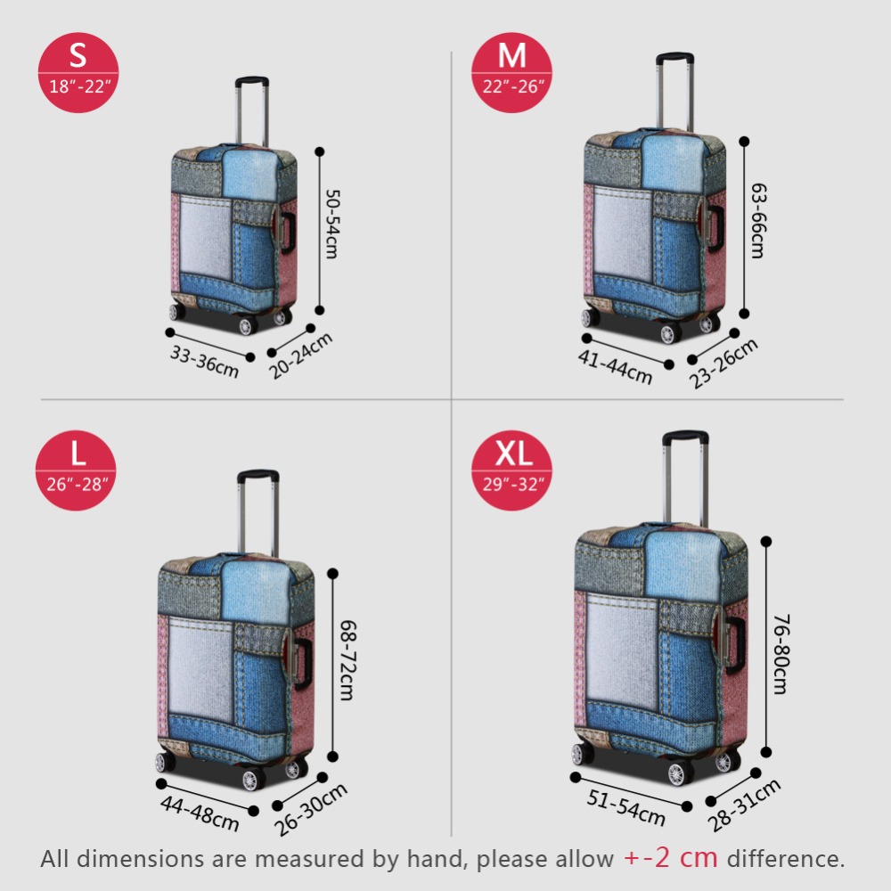 Penutup Koper Santa Claus Nata - Waterproof Suitcase Cover Protector ulasan dan harga