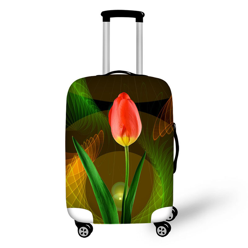 Pelindung koper desain abstrak - Waterproof Suitcase Cover Protector ulasan dan harga