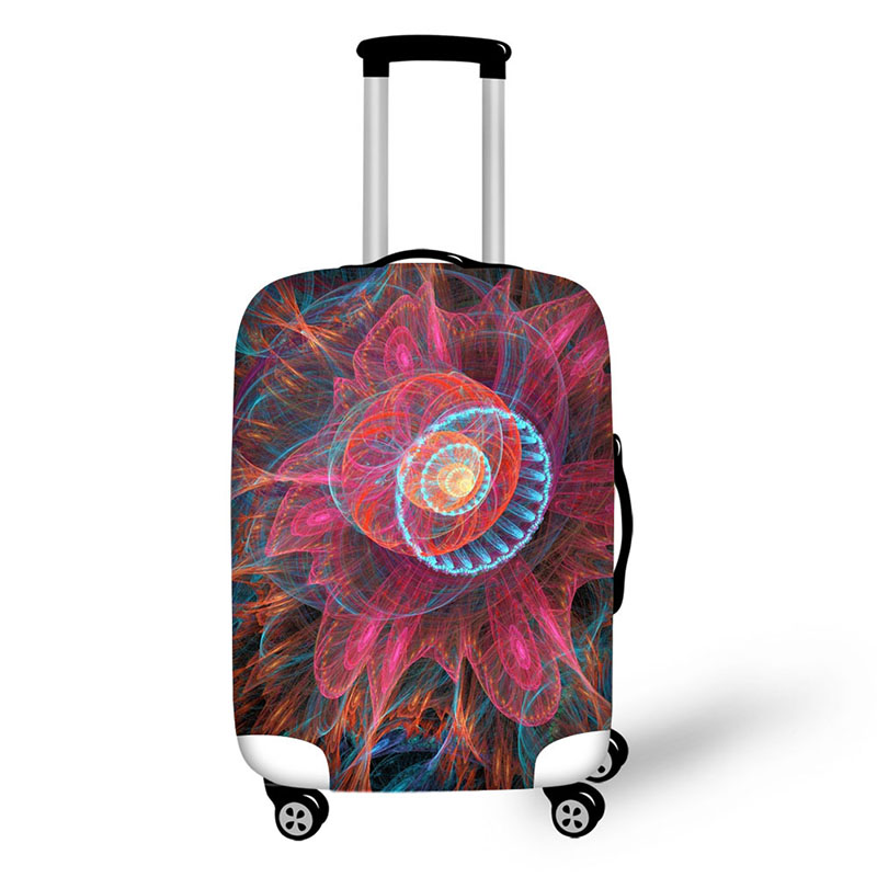 Pelindung koper desain abstrak - Waterproof Suitcase Cover Protector ulasan dan harga