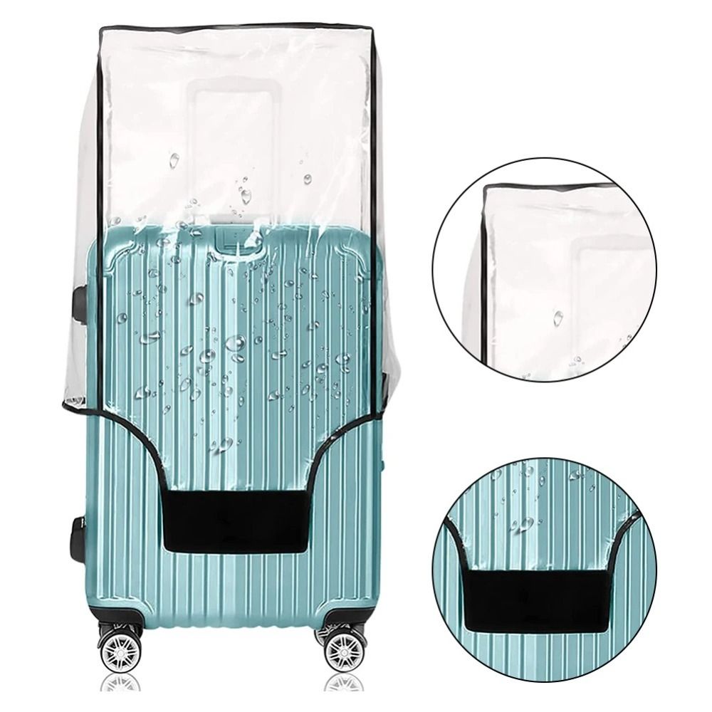 Pelindung Koper Perjalanan Bar - Luggage Protective Cover Transparent ulasan dan harga