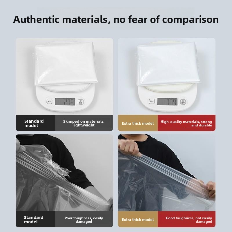 Sarung Pelindung Ekstra Tebal  - Luggage Protective Cover Transparent ulasan dan harga