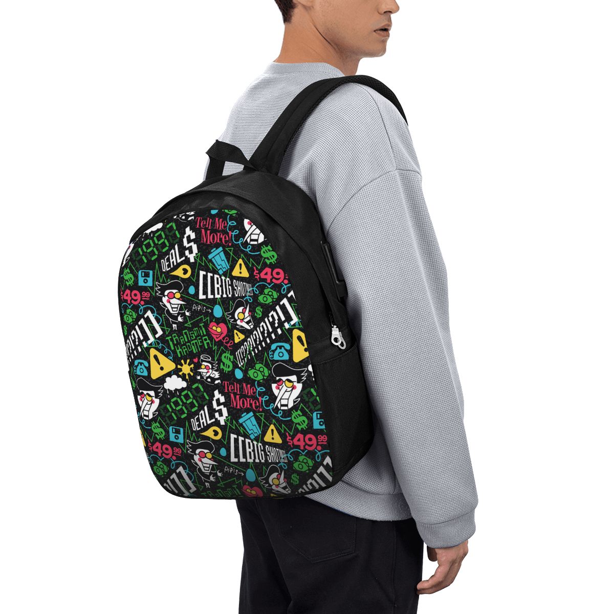 Deltarune SPAMTON G Ransel Tas - Travel Bags ulasan dan harga