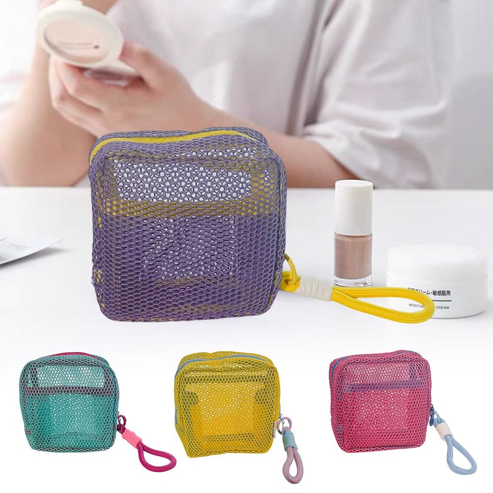 Tas Penyimpanan Warna Dopamine - Cosmetic Bags ulasan dan harga