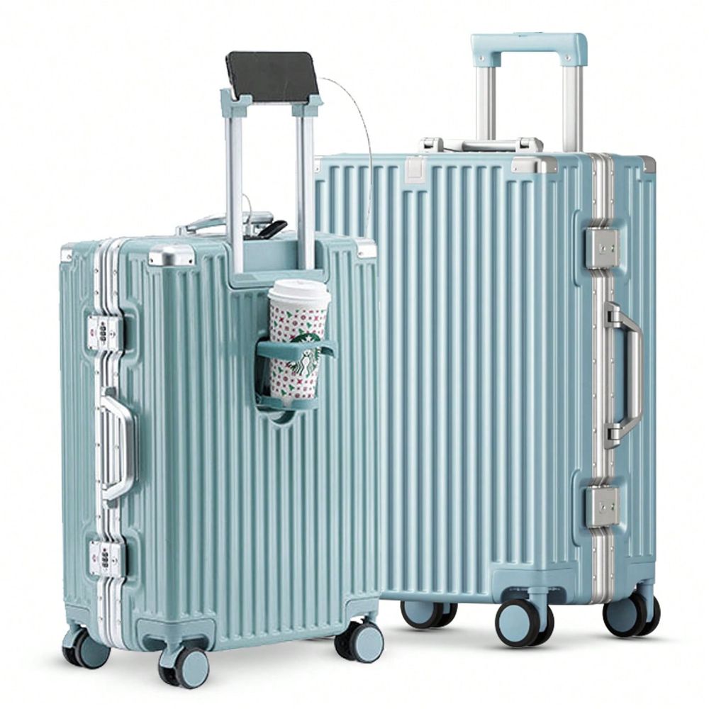 Set Koper Aluminium 20 24 Inch - Aluminum Frame Carry On Luggage ulasan dan harga