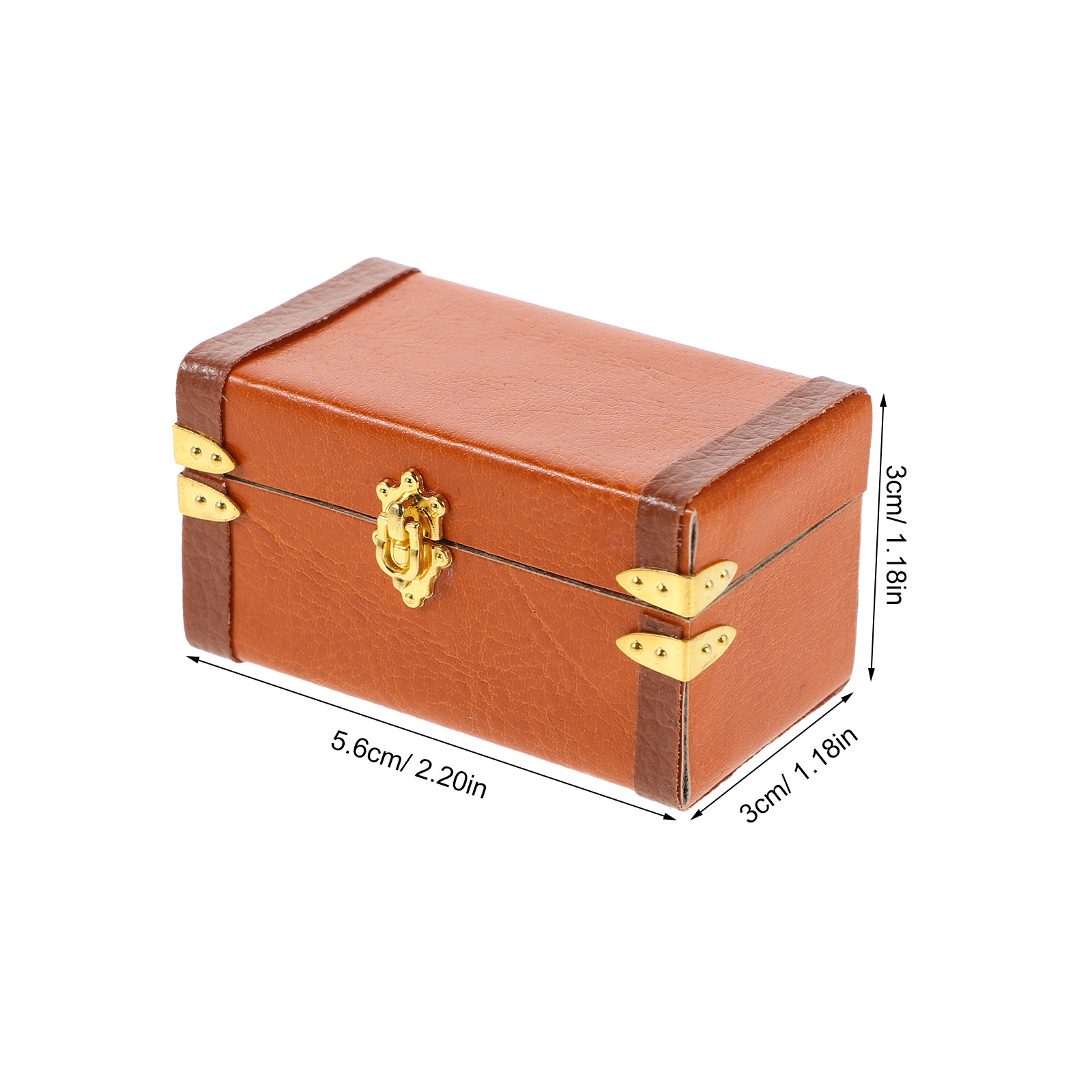 Koper Miniatur Vintage Gaya Re - Retro Vintage Trunk Suitcase ulasan dan harga