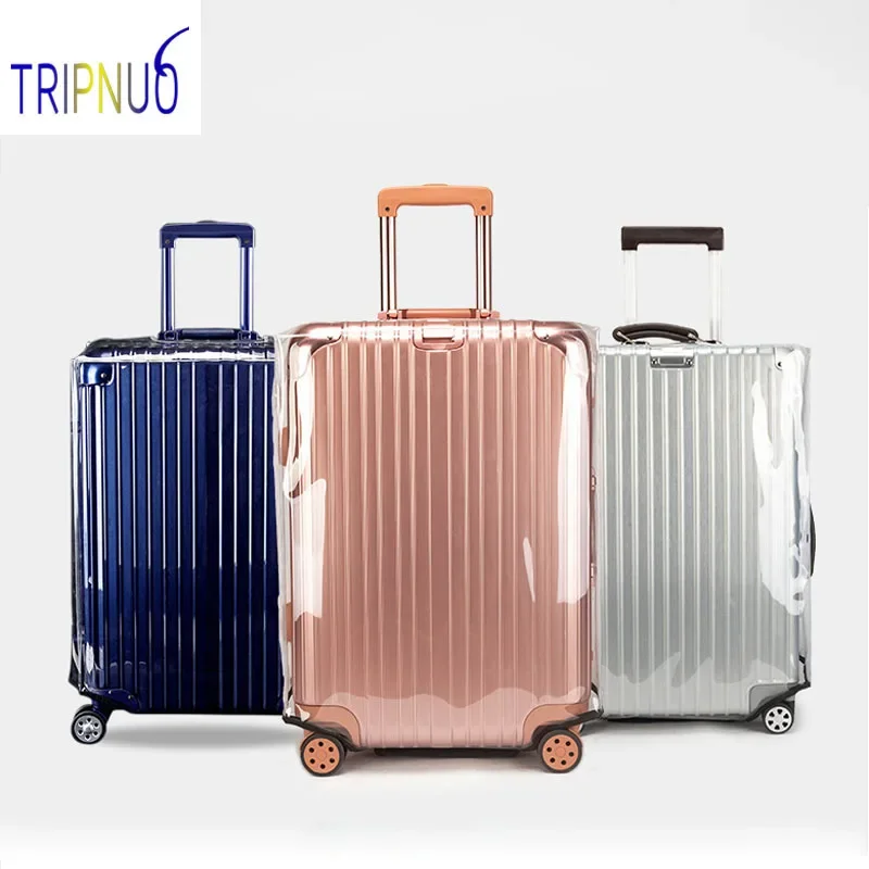 Transparan PVC Penutup Bagasi  - Luggage Protective Cover Transparent ulasan dan harga