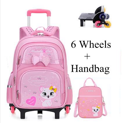 Ransel Bergulir Sekolah Siswa  - Foldable Rolling Luggage Bag ulasan dan harga