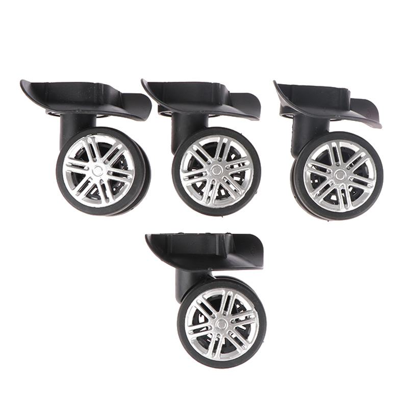 4 Buah Aksesori Kastor Bagasi  - Silent Replacement Luggage Wheels ulasan dan harga