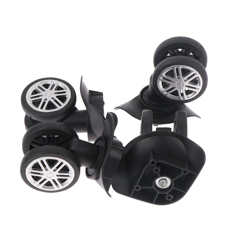 4 Buah Aksesori Kastor Bagasi  - Silent Replacement Luggage Wheels ulasan dan harga