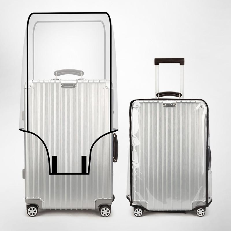 Penutup Koper Transparan 2027  - Luggage Protective Cover Transparent ulasan dan harga