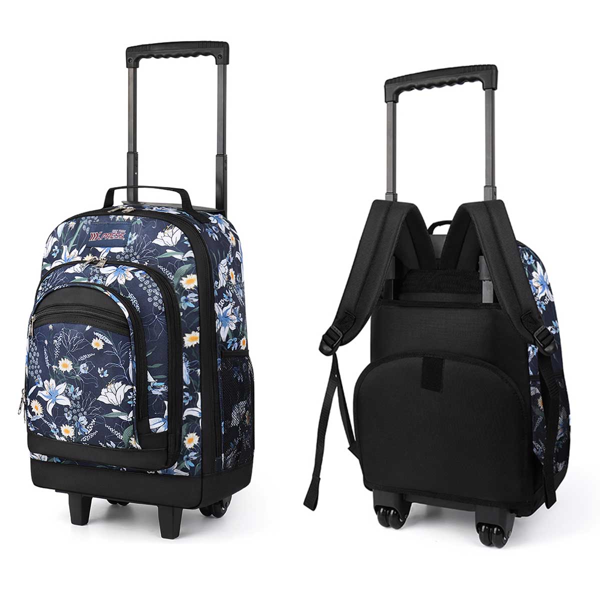 Tas punggung beroda 20 inci un - Foldable Rolling Luggage Bag ulasan dan harga