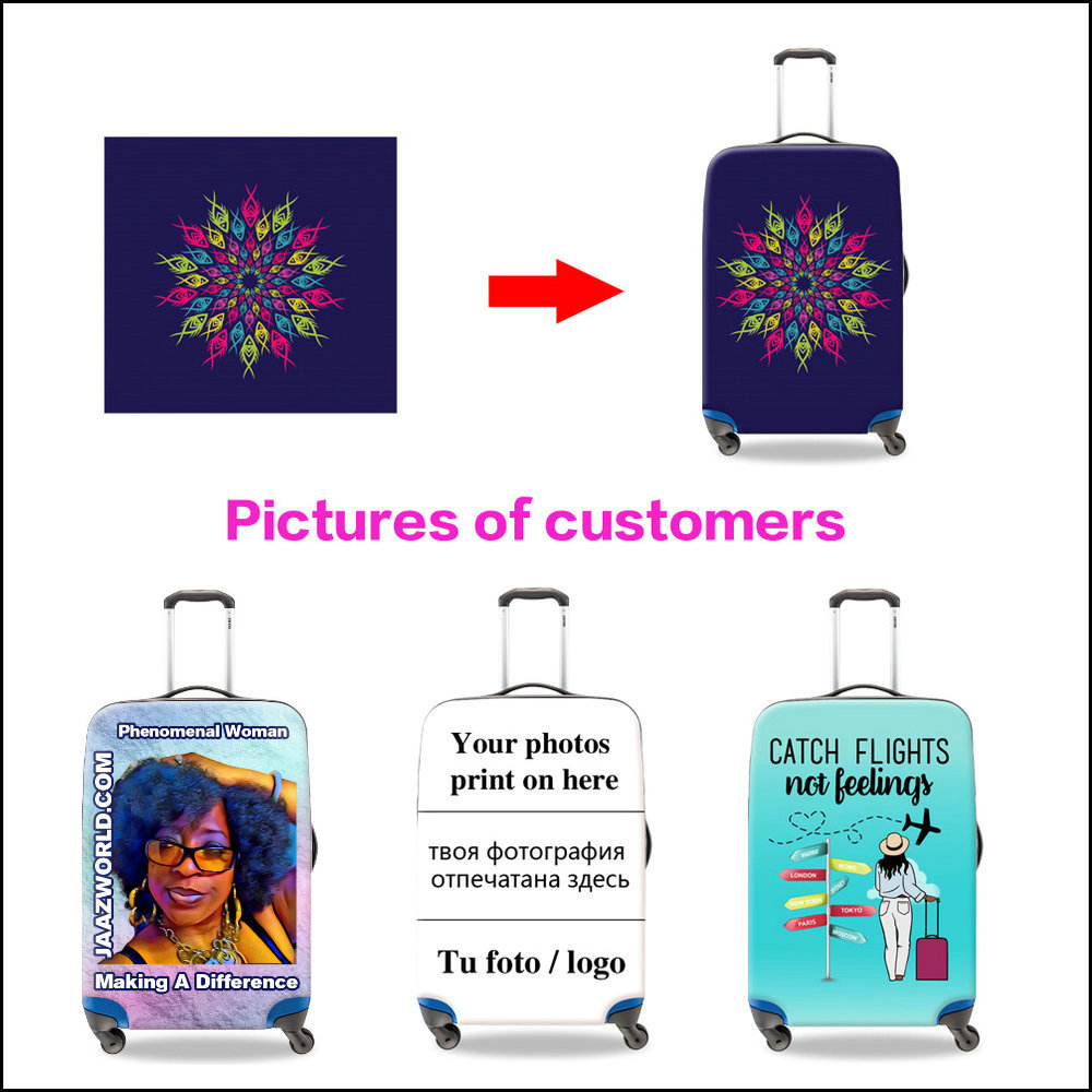 Penutup Koper Wanita dengan Ce - Waterproof Suitcase Cover Protector ulasan dan harga