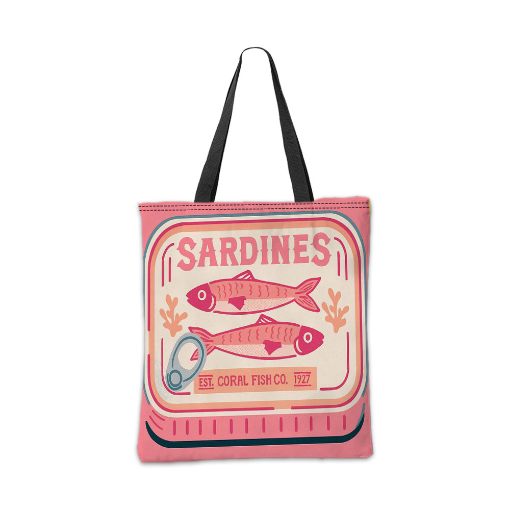 Tas Tangan Pink Sardines yang  - Cosmetic Bags ulasan dan harga