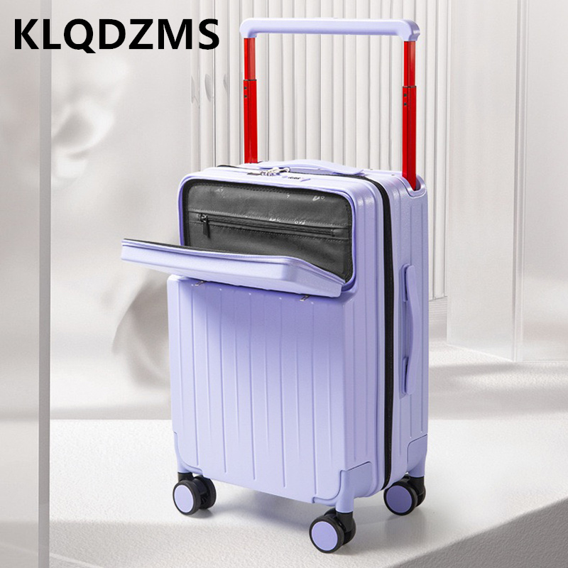 KLQDZMS Koper Laptop 24 Inci d - Front Opening Laptop Luggage 24 Inch ulasan dan harga