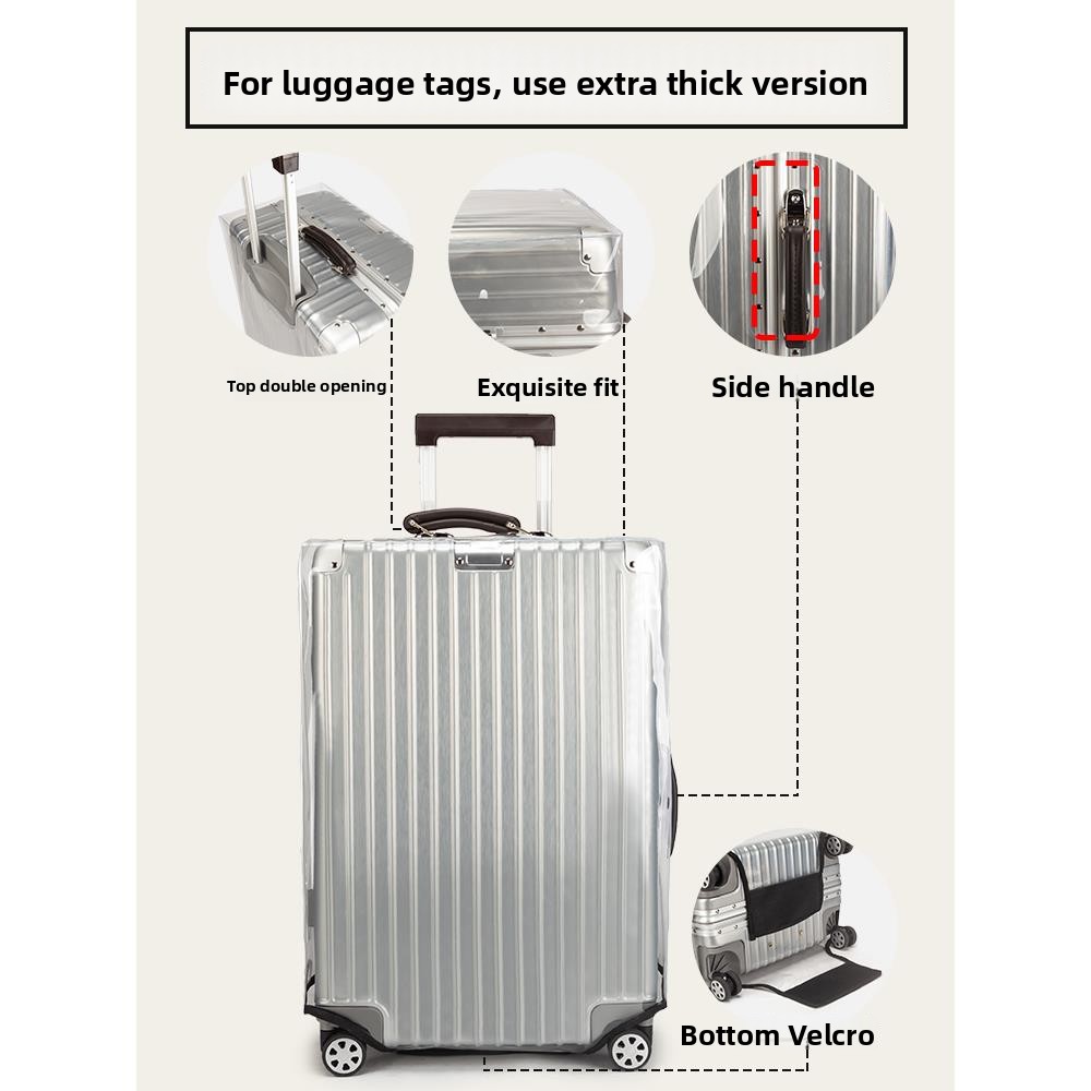 Penutup Pelindung Transparan u - Luggage Protective Cover Transparent ulasan dan harga