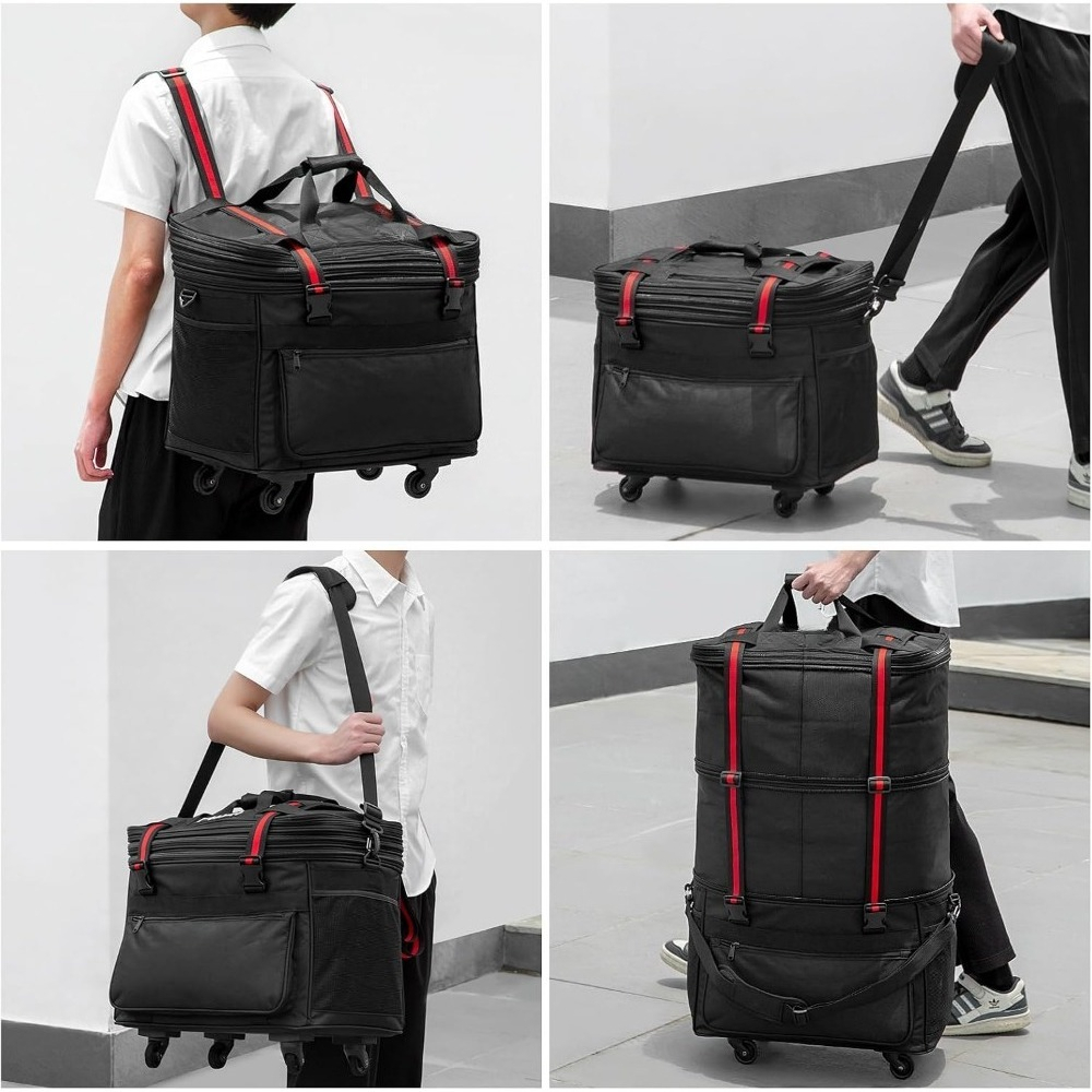 Tas Koper Lipat yang Dapat Dip - Foldable Rolling Luggage Bag ulasan dan harga
