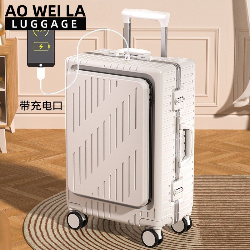 Koper Bisnis Bukaan Depan 20 I - Aluminum Frame Carry On Luggage ulasan dan harga