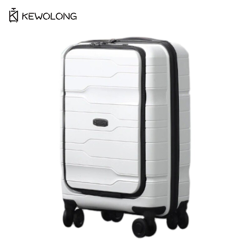Koper Kabin 20 Inch dengan Buk - Cabin Size Lightweight Travel Trolley ulasan dan harga