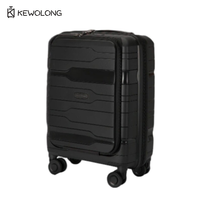 Koper Kabin 20 Inch dengan Buk - Cabin Size Lightweight Travel Trolley ulasan dan harga