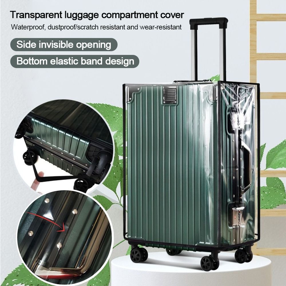 Penutup Pelindung Koper Transp - Waterproof Suitcase Cover Protector ulasan dan harga