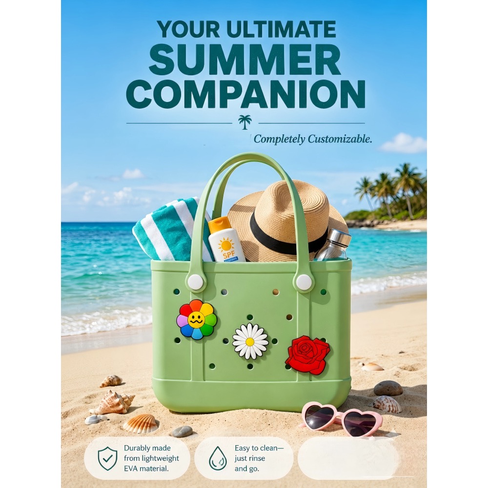 Tas Pantai Karet Ukuran Besar  - Handbags ulasan dan harga