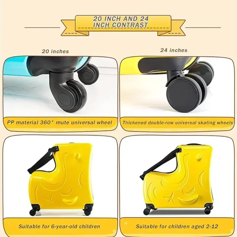 Koper Anak dengan Roda Skuter  - Kids Ride On Suitcase Scooter ulasan dan harga