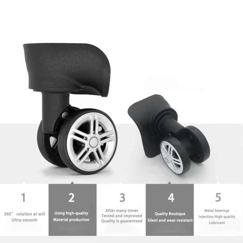 Bagasi Tetap Kualitas Tinggi A - Silent Replacement Luggage Wheels ulasan dan harga