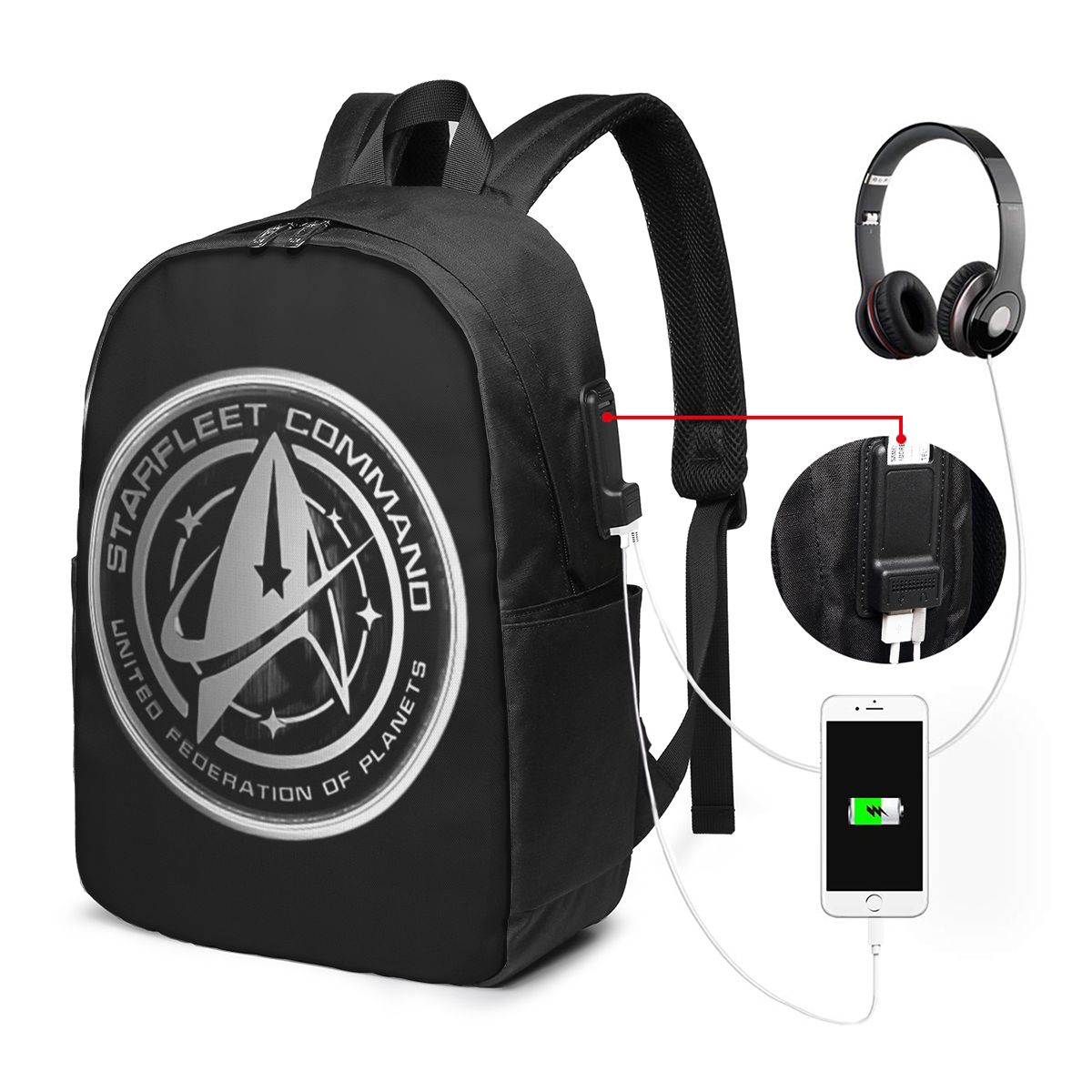 Tas Ransel Seri TV Fiksi Ilmia - Travel Bags ulasan dan harga