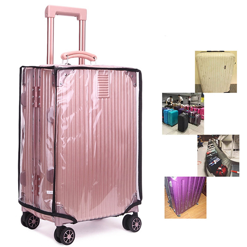 Pelindung koper beroda PVC, pe - Waterproof Suitcase Cover Protector ulasan dan harga