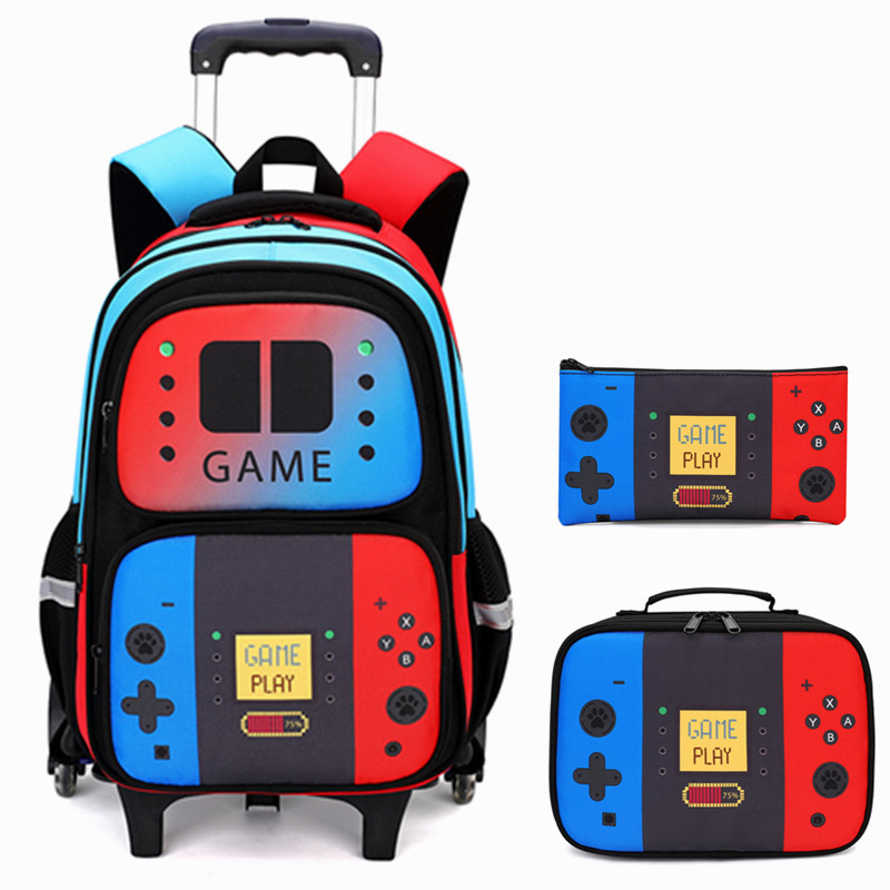 3PCS Tas Ransel Roda untuk Ana - Foldable Rolling Luggage Bag ulasan dan harga