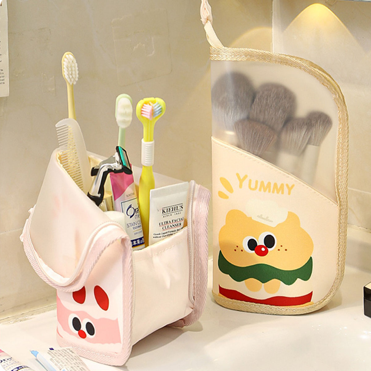 1 Buah Tas Kosmetik Tempat Pen - Cosmetic Bags ulasan dan harga