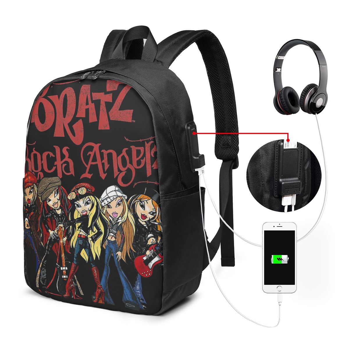 Bratz Rock Angelz Group Shot B - Travel Bags ulasan dan harga