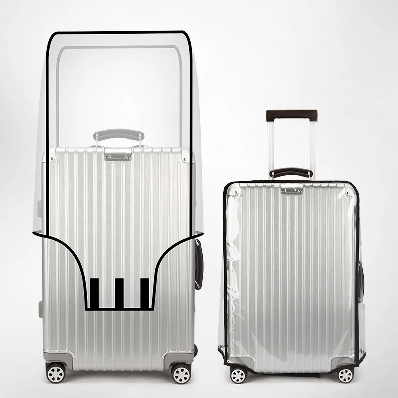 Penutup Koper PVC Transparan u - Luggage Protective Cover Transparent ulasan dan harga